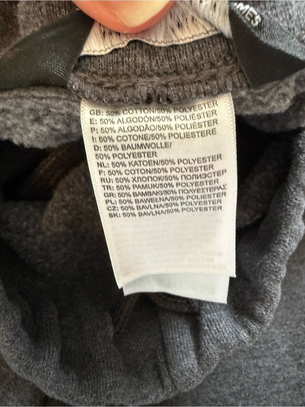 The North Face Men's XL Charcoal Gray Fleece Jogger Sweatpants